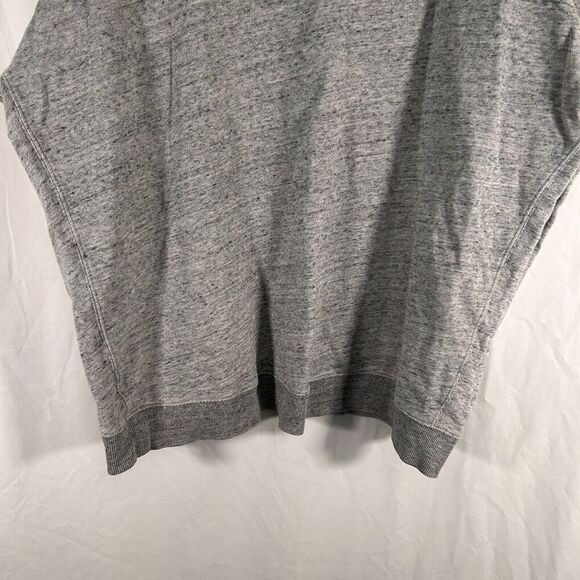 J. Crew Sweater Men's Medium Grey Crew Neck Long Sleeve Cotton Blend Pullover - Picture 10 of 10